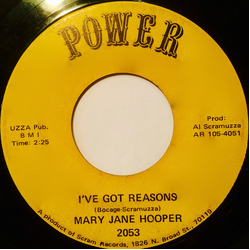 Mary Jane Hooper I've Got Reasons / Teach Me Vinyl 7" USED