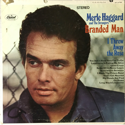 Merle Haggard / The Strangers US Jimmy Tittle Branded Man Vinyl LP USED