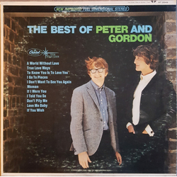Peter & Gordon The Best Of Peter And Gordon Vinyl LP USED
