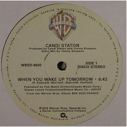 Candi Staton When You Wake Up Tomorrow / Victim Vinyl 12" USED