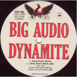 Big Audio Dynamite James Brown Vinyl 12" USED
