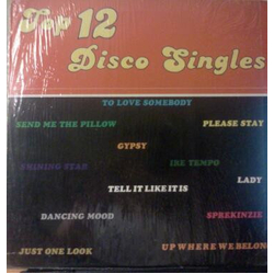 Various Top 12 Disco Singles Vinyl LP USED