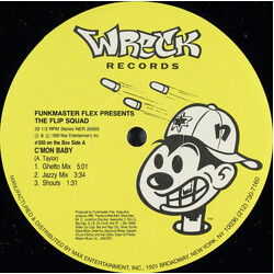 Funkmaster Flex / The Flip Squad C'mon Baby / Butterfly Style VINYL 12" USED