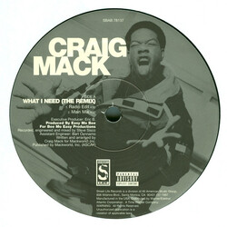 Craig Mack What I Need (The Remix) VINYL 12" USED