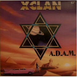 X-Clan A.D.A.M. USED VINYL 12INCH 33 S RPM