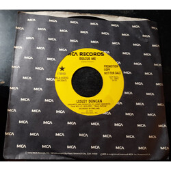 Lesley Duncan Rescue Me USED VINYL 7INCH PROMO