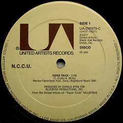 N.C.C.U. Super Trick / Bull City Party Vinyl 12" USED