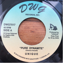 Unique (9) Pure Dynamite Vinyl 7" USED