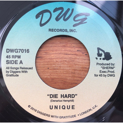 Unique (9) Die Hard Vinyl 7" USED