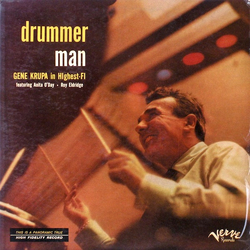 Gene Krupa / Anita O'Day / Roy Eldridge Drummer Man Gene Krupa In HIghest-FI Vinyl LP USED
