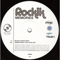 Rockik Memories Vinyl 12" USED