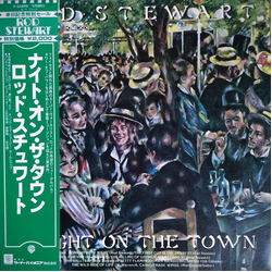 Rod Stewart A Night On The Town Vinyl LP USED