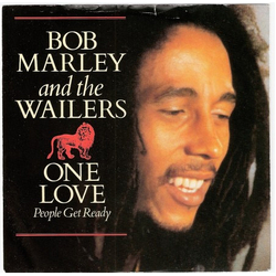 Bob Marley & The Wailers One Love / People Get Ready Vinyl 7" USED