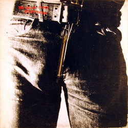 The Rolling Stones Sticky Fingers Vinyl LP USED