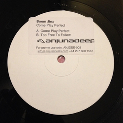 Boom Jinx Come Play Perfect Vinyl 12" USED