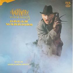 Angelo Badalamenti A Nightmare On Elm Street Part 3 - Dream Warriors (Original Soundtrack Recording) Vinyl LP USED
