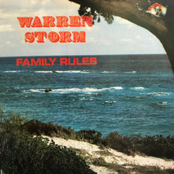 Warren Storm Family Rules Vinyl LP USED