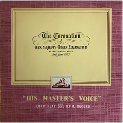 John Snagge / Howard Marshall The Coronation Of Her Majesty Queen Elizabeth II Record 2 Vinyl LP USED