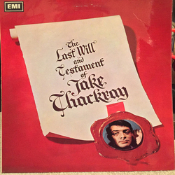 Jake Thackray The Last Will And Testament Of Jake Thackray Vinyl LP USED