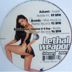 Various Lethal Weapon February 2002 Vinyl 12" USED