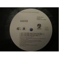 49ers Got To Be Free Vinyl 12" USED