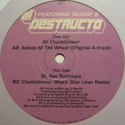El Destructo Chunkblower Vinyl 12" USED