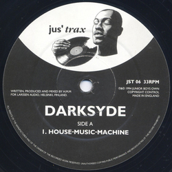 Darksyde House-Music-Machine Vinyl 12" USED