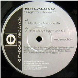 Mike Macaluso Lights Down Vinyl 12" USED