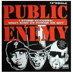 Public Enemy I Stand Accused / What Kind Of Power We Got? Vinyl 12" USED