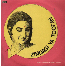 J. Nakshab / Nashad Zindagi Ya Toofan Vinyl LP USED