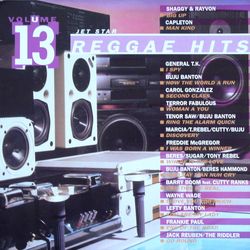 Various Reggae Hits Volume 13 Vinyl LP USED