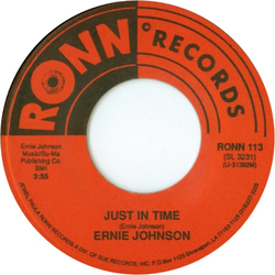 Ernie Johnson (2) Just In Time / Forever Vinyl 7" USED