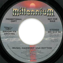 Brooklyn Dreams Music, Harmony And Rhythm Vinyl 7" USED