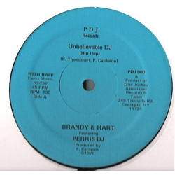 Brandy & Hart / Perris DJ Unbelievable DJ Vinyl 12" USED