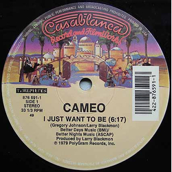 Cameo I Just Want To Be / Keep It Hot Vinyl 12" USED