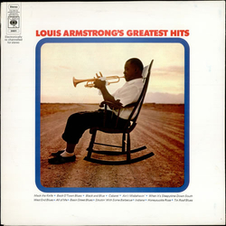 Louis Armstrong Greatest Hits Vinyl LP USED
