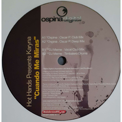 Hot Hands / Karyna Cuando Me Miras Vinyl 12" USED