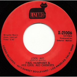 Paul Humphrey & His Cool Aid Chemists Cool Aid / Detroit Vinyl 7" USED