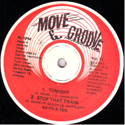 Keith & Tex Tonight / Stop That Train Vinyl 12" USED