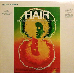 Various Hair - The American Tribal Love-Rock Musical - The Original Broadway Cast Recording Vinyl LP USED