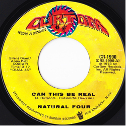 The Natural Four Can This Be Real / Try Love Again Vinyl 7" USED