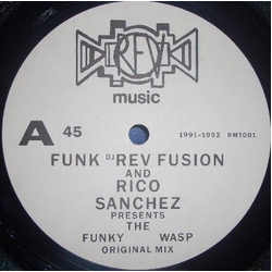 Funk DJ Rev Fusion / Rico Sanchez / DJ Harvey The Funky Wasp Vinyl 12" USED