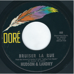 Hudson & Landry Bruiser La Rue / Ajax Airlines Vinyl 7" USED