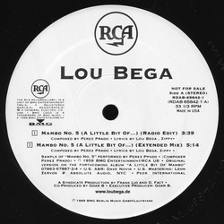 Lou Bega Mambo No. 5 (A Little Bit Of...) Vinyl 12" USED