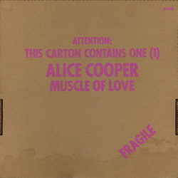 Alice Cooper band Muscle Of Love Vinyl LP USED