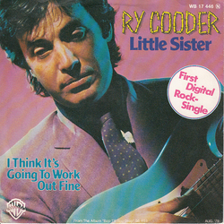 Ry Cooder Little Sister Vinyl 7" USED