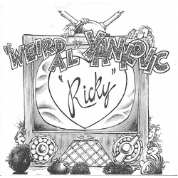 "Weird Al" Yankovic Ricky Vinyl 7" USED