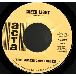The American Breed Green Light Vinyl 7" USED