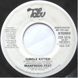 Manfredo Fest Jungle Kitten Vinyl 7" USED