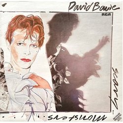 David Bowie Scary Monsters Vinyl LP USED